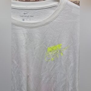 NIKE air T-SHIRT MEN'S XXL LONG sleeve Shirt Men's Miami Vices White